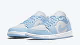 AIR JORDAN 1 LOW UNIVERSITY BLUE WOMENS