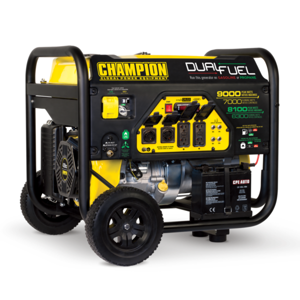 Champion 100155 7000W/9000W Dual Fuel Electric Start Generator Manufacturer RFB