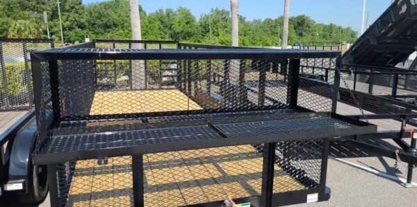 20 Foot Big Tex Landscaping Special Black Equipment Trailer (10LR-20BK-P4)