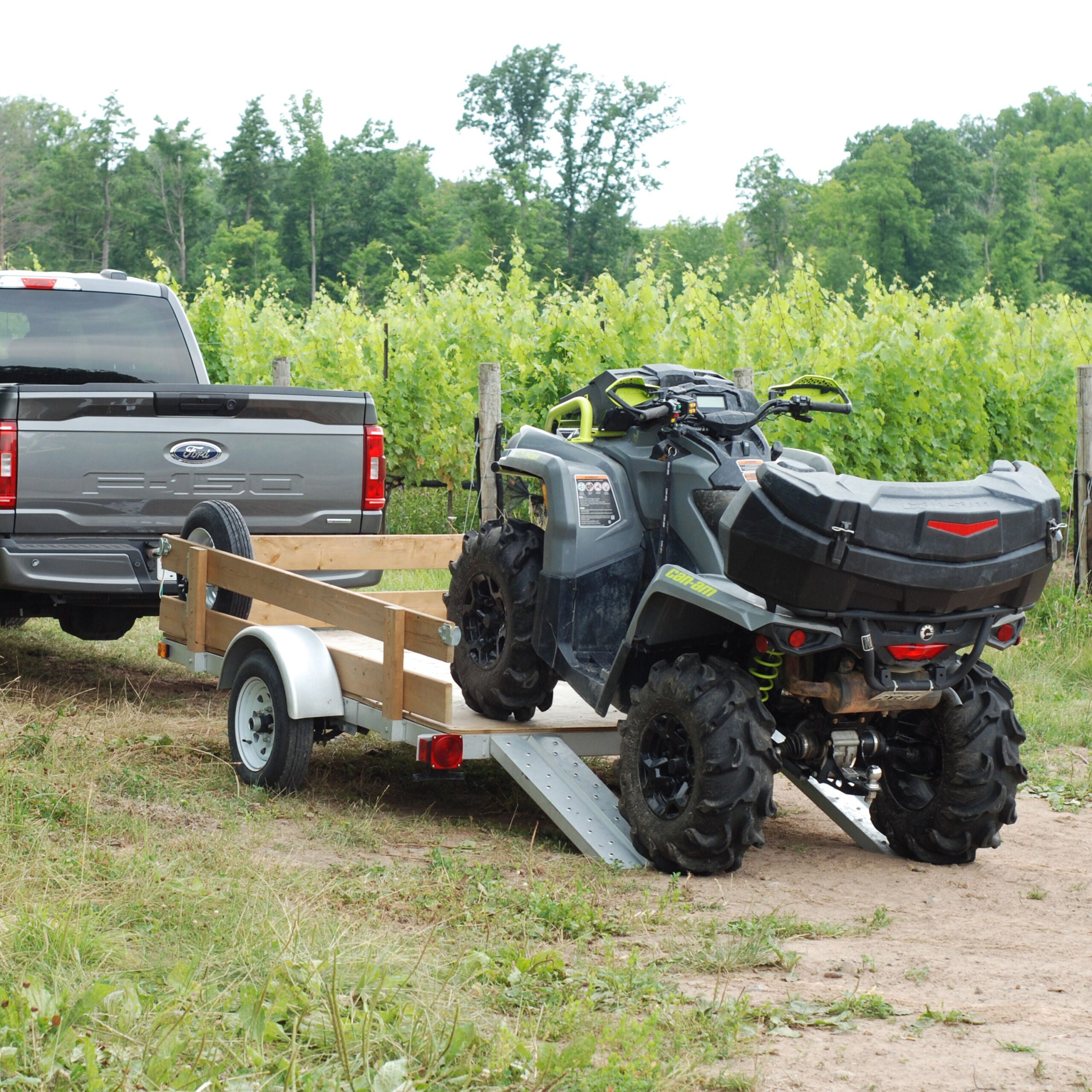 Stirling 5-ft x 8-ft Steel Utility Trailer ( 1250-lb Capacity ) 5266161