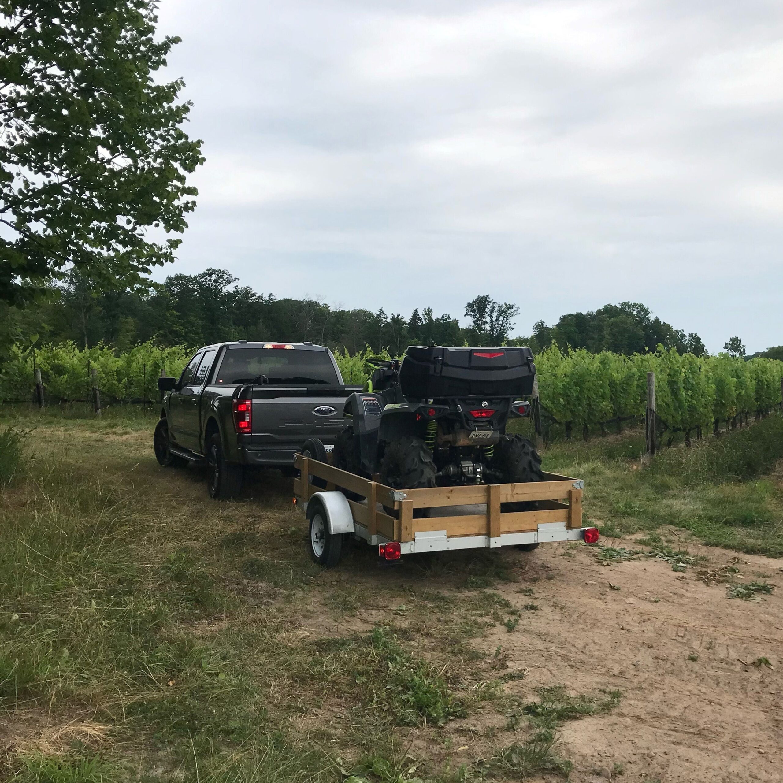 Stirling 5-ft x 8-ft Steel Utility Trailer ( 1250-lb Capacity ) 5266161