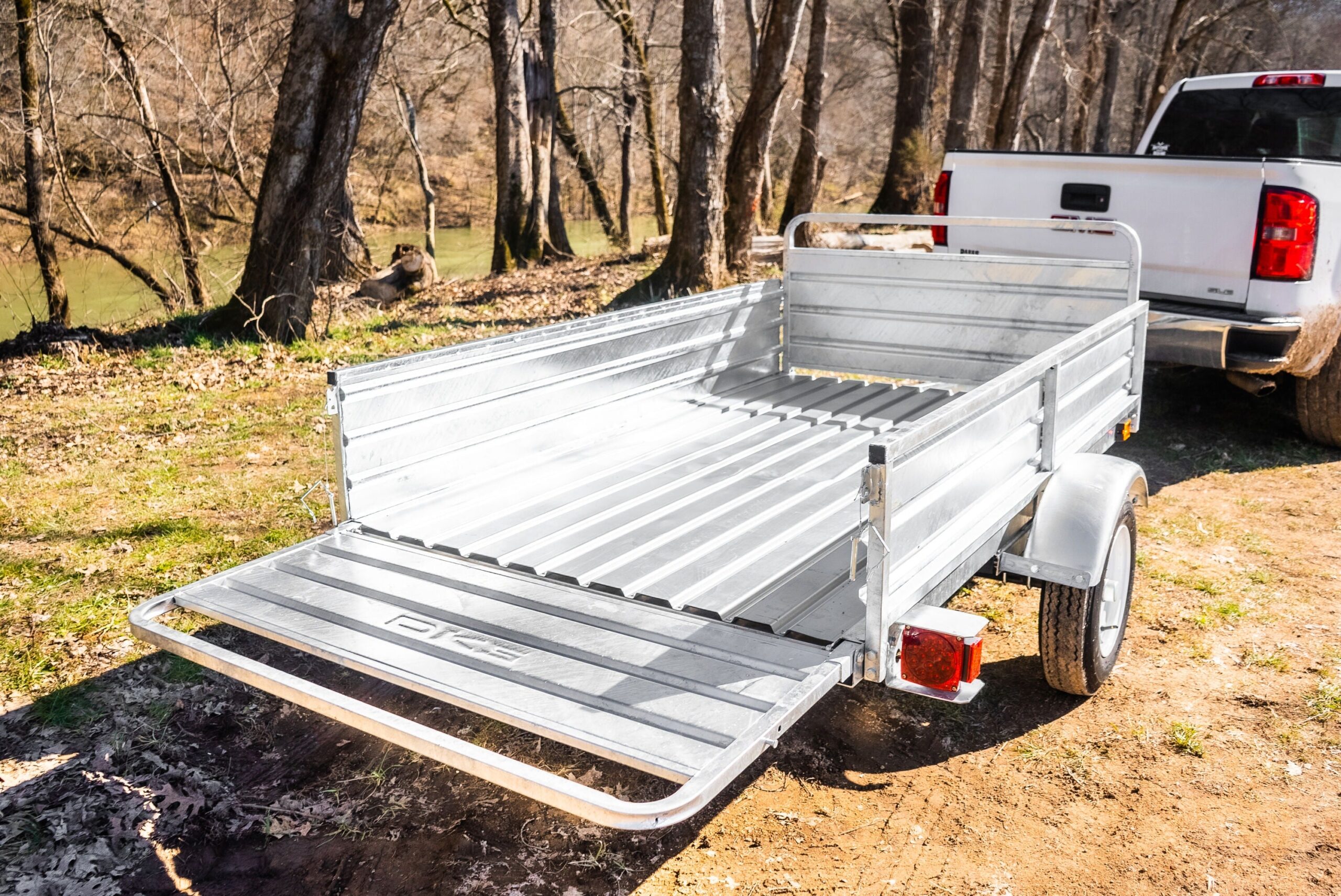 DK2 4.5-ft x 7.5-ft Steel Utility Trailer ( 1295-lb Capacity ) 2491712