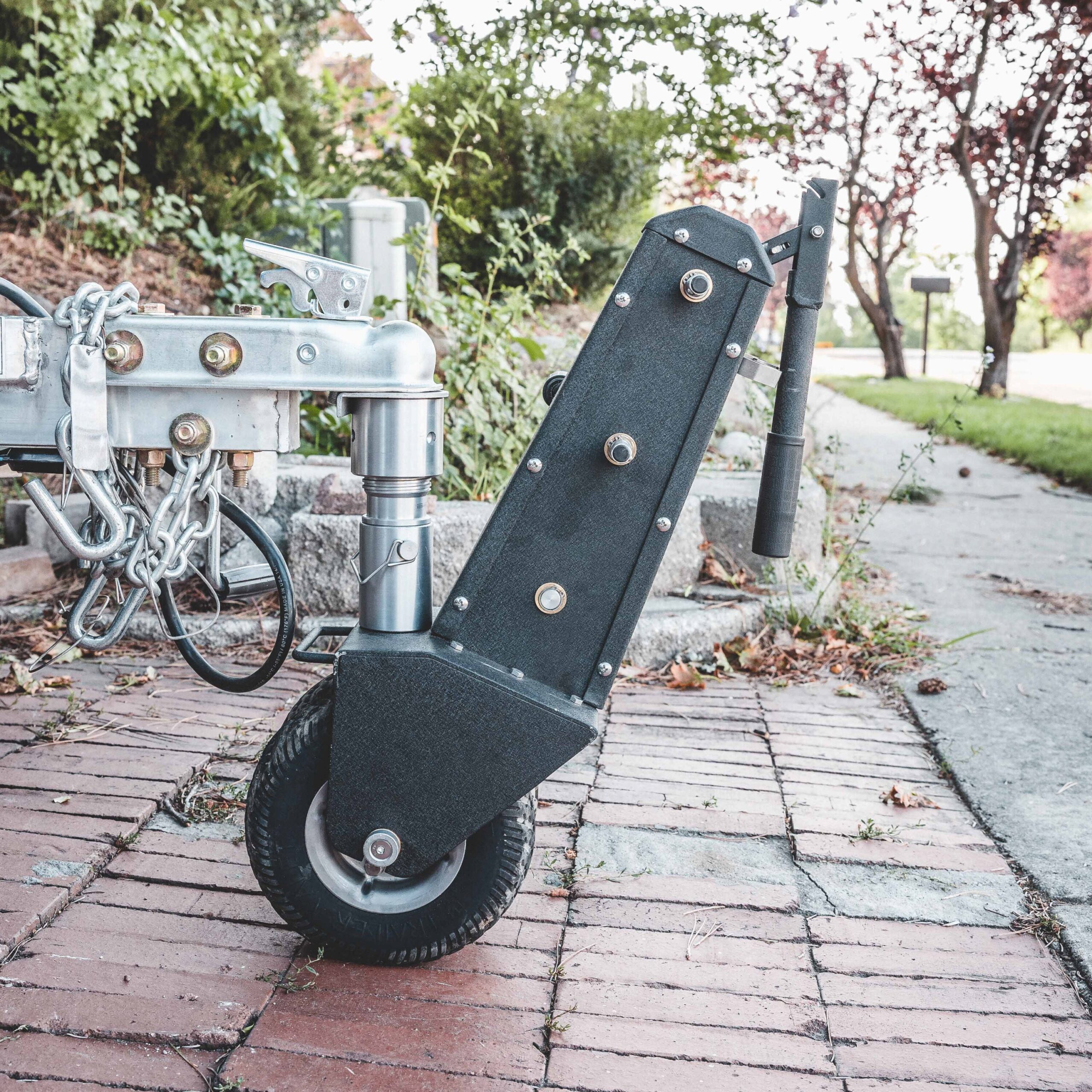 Trailer Valet 10000-lb Capacity Side Wind Trailer Jack TVXL25