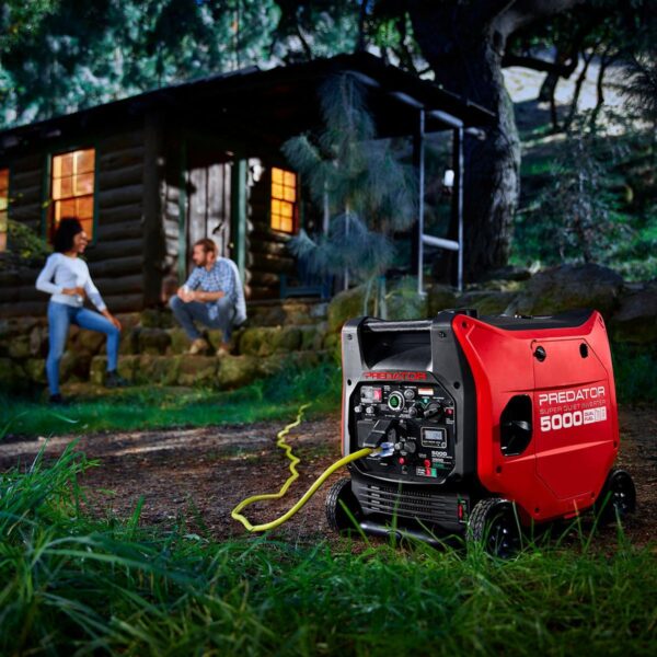 Predator 5000W Dual Fuel Inverter Generator Remote Start