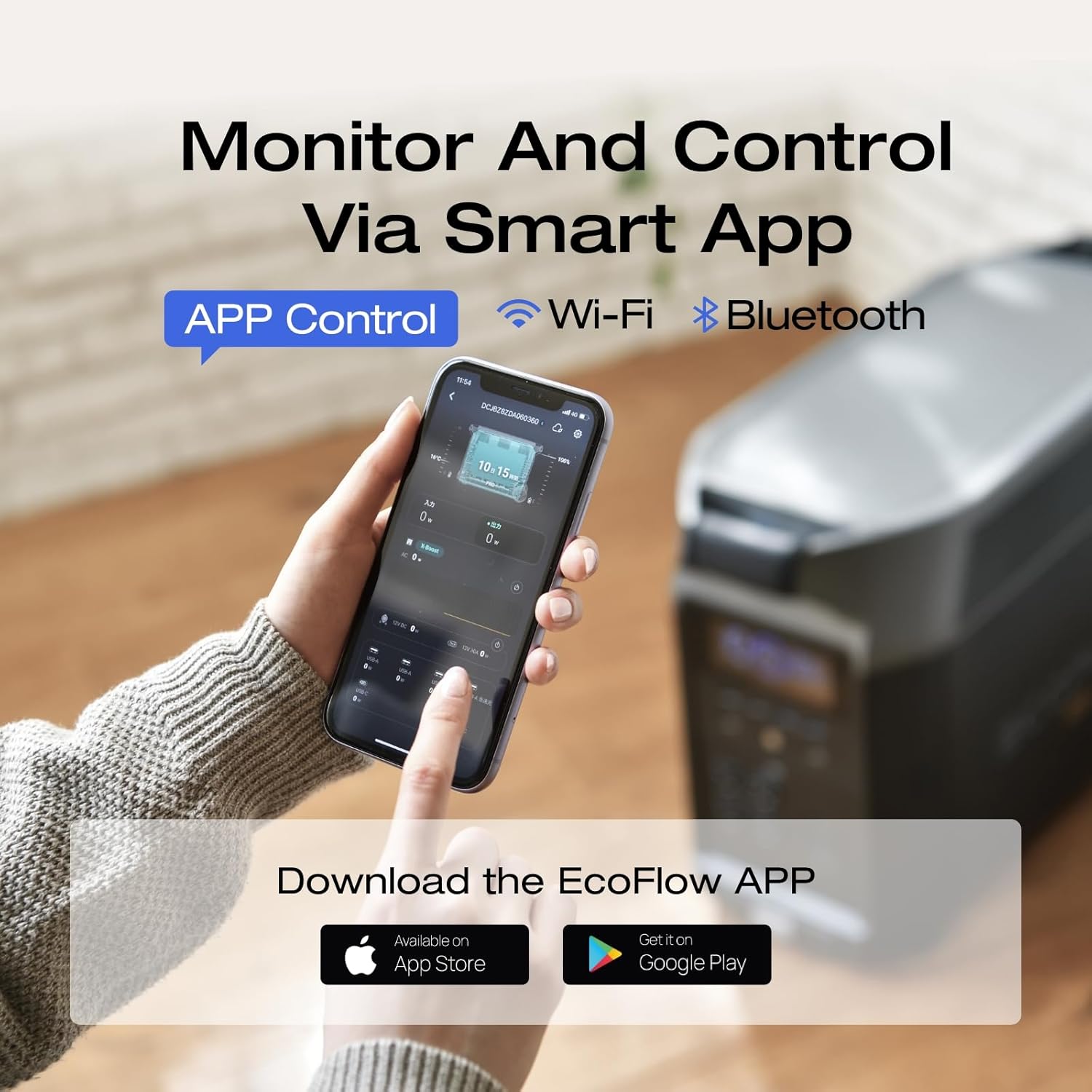 EF ECOFLOW DELTA Pro 3600Wh Portable Power Station – 3600W LiFePO4