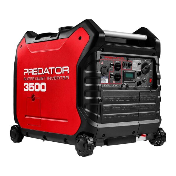 Predator 3500 Watt SUPER QUIET Inverter Generator with CO SECURE Technology Shoesocean