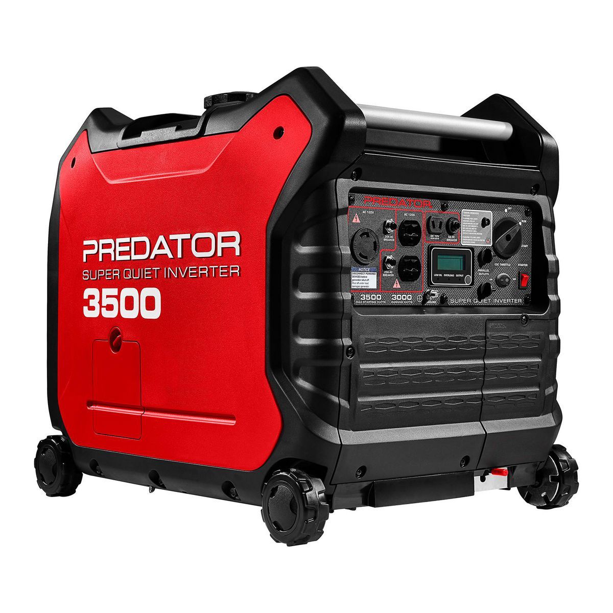 Predator 3500 Watt SUPER QUIET Inverter Generator with CO SECURE Technology Shoesocean