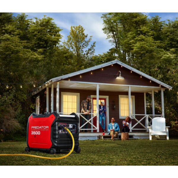 Predator 3500 Watt SUPER QUIET Inverter Generator with CO SECURE Technology Shoesocean