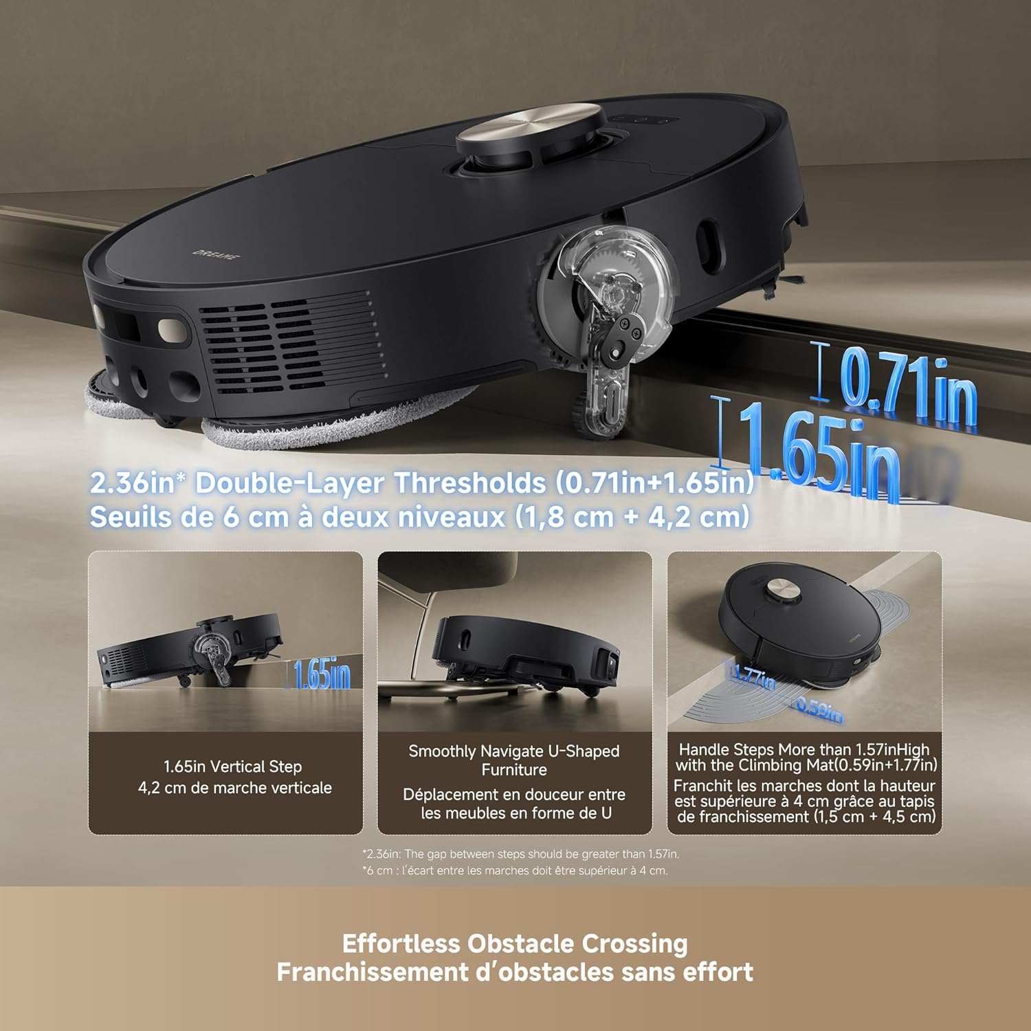 DREAME L50 Ultra Robot Vacuum & Mop, 19,500Pa, Auto-Empty