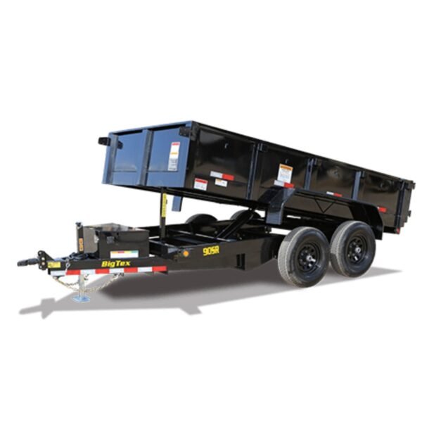 Big Tex Tandem Axle Single Ram Dump Trailer 90SR Shoesocean