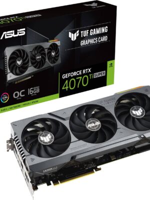 ASUS TUF Gaming NVIDIA GeForce RTX 4070 Ti SUPER OC Edition 2 x HDMI 3 x DP 16GB