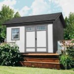 Garden D Wood Storage Shed 6 ft. W x 8 ft.