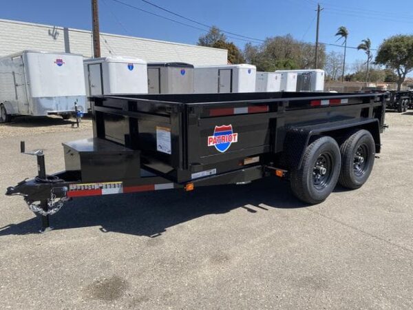 Carry-On 6 X 12 Patriot Dump 12K Trailer Shoesocean