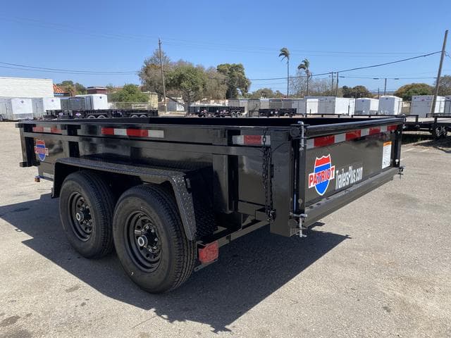 Carry-On 6 X 12 Patriot Dump 12K Trailer