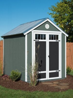 Garden D Wood Storage Shed 6 ft. W x 8 ft.