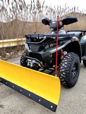 MSA 400 ATV 400cc With Snow Plow 4 x 4 Hi/Low Gears – MSA 400 WITH PLOW – DARK GREEN