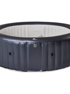 Mspa, Carlton, Muse Series, Self-Inflatable Hot Tub & Spa, Hydromessage Jets & Air Bubble System, Round – 4 Persons