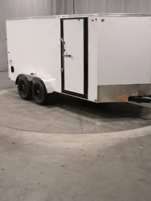 7×14 Enclosed Cargo Trailer – Heavy-Duty Utility Hauler for Equipment & Transport