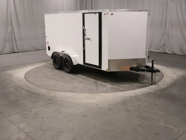 7×14 Enclosed Cargo Trailer – Heavy-Duty Utility Hauler for Equipment & Transport 1