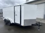 7×14 Enclosed Cargo Trailer – Heavy-Duty Utility Hauler for Equipment & Transport 1