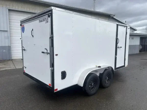 7×14 Enclosed Cargo Trailer – Heavy-Duty Utility Hauler for Equipment & Transport 1