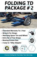 Premium Folding Tow Dolly Shoesocean