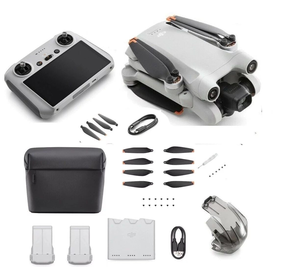 DJI Mini 3 Pro (DJI RC) and Fly More Kit Plus Bundle 1