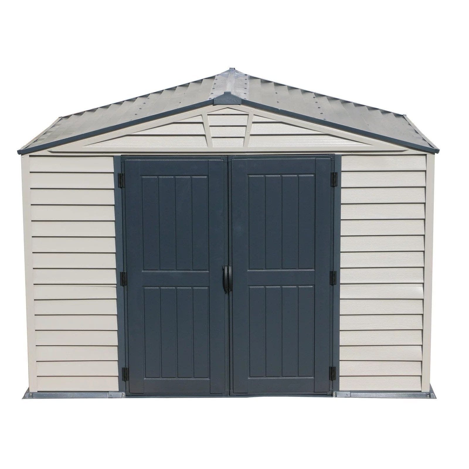 DuraMax StoreMax Plus 10.5×8 Ft with Molded Floor Vinyl Storage Shed
