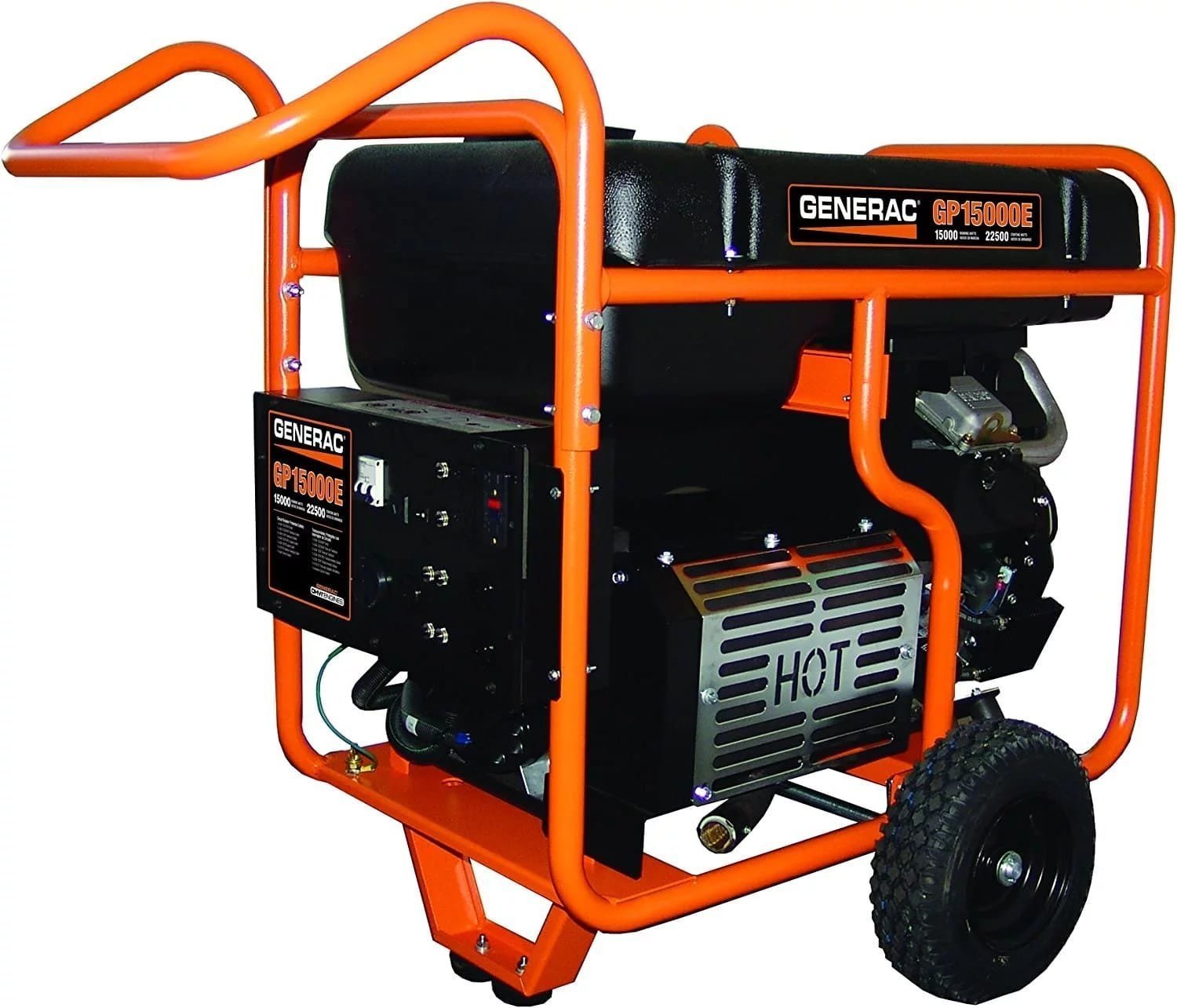 Generac 5734 GP15000E 15000-Watt Electric Start Portable Generator Shoesocean