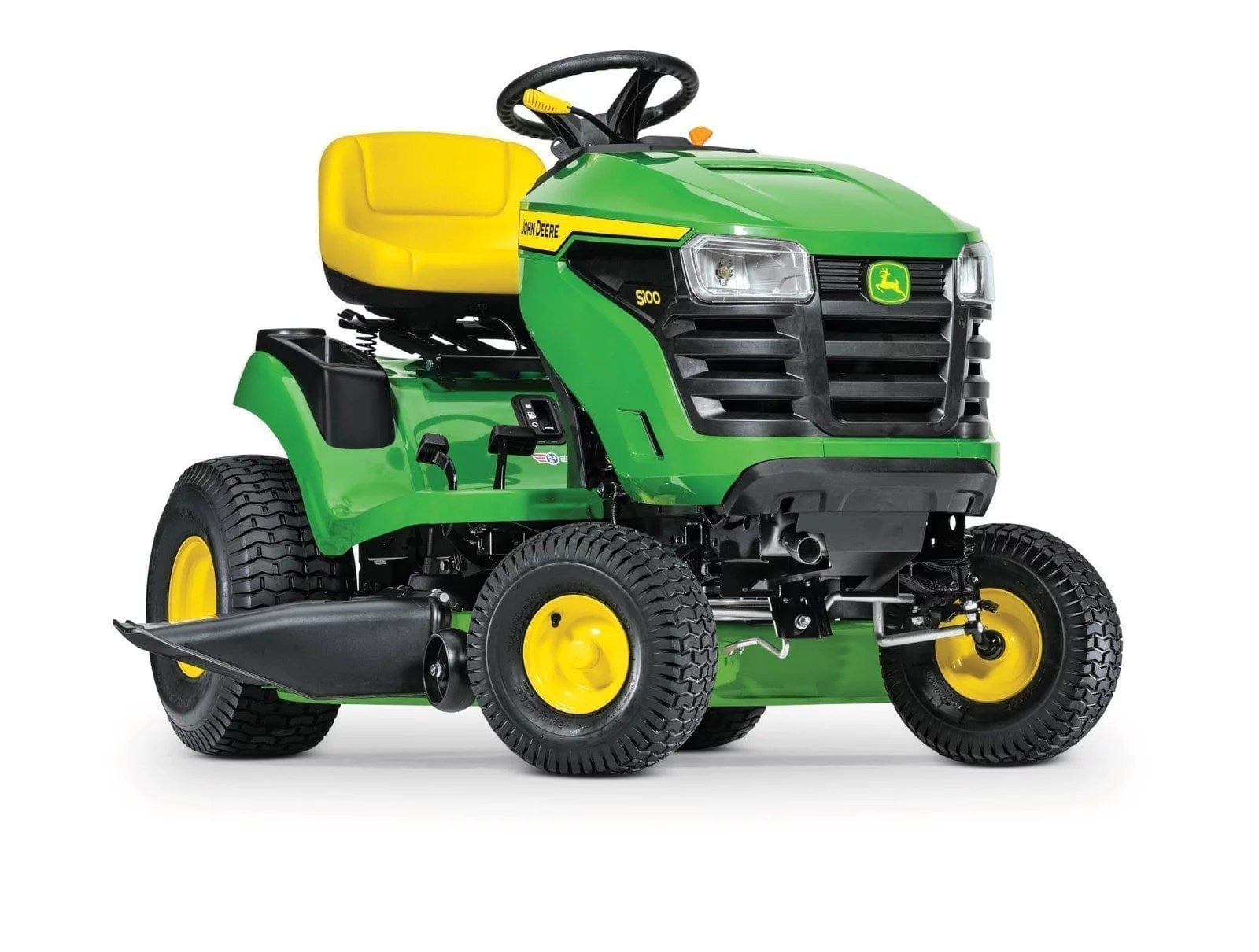 John Deere S100 42 in. 17.5 HP GAS Hydrostatic Riding Lawn Tractor Shoesocean