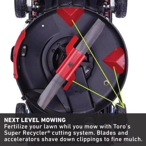 Toro SmartStow Super Recycler 21565 21 in 163 cc Gas Self-Propelled