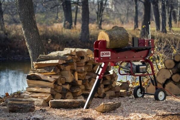 10 Ton Boss Industrial Dual Action Electric Log Splitter (ED10T20)