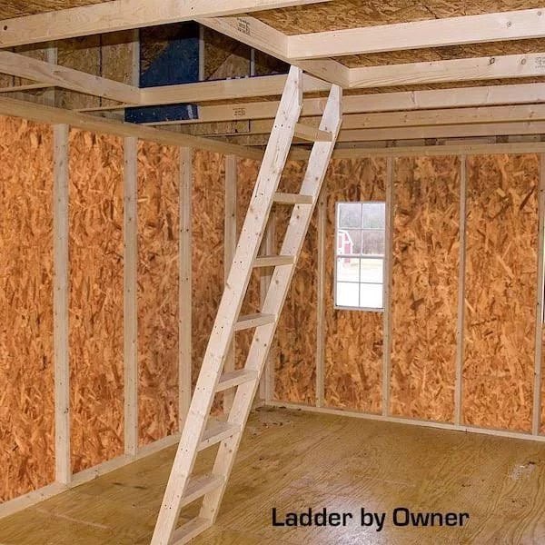 Best barns Hampton 12×24 Wood Storage Shed Kit Installation Included Shoesocean