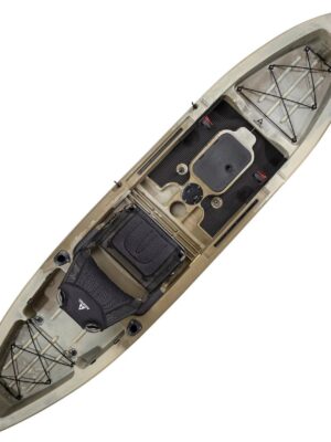 Ascend 12T Sit-On-Top Fishing Kayak – 12 ft Stable Recreational Kayak Shoesocean