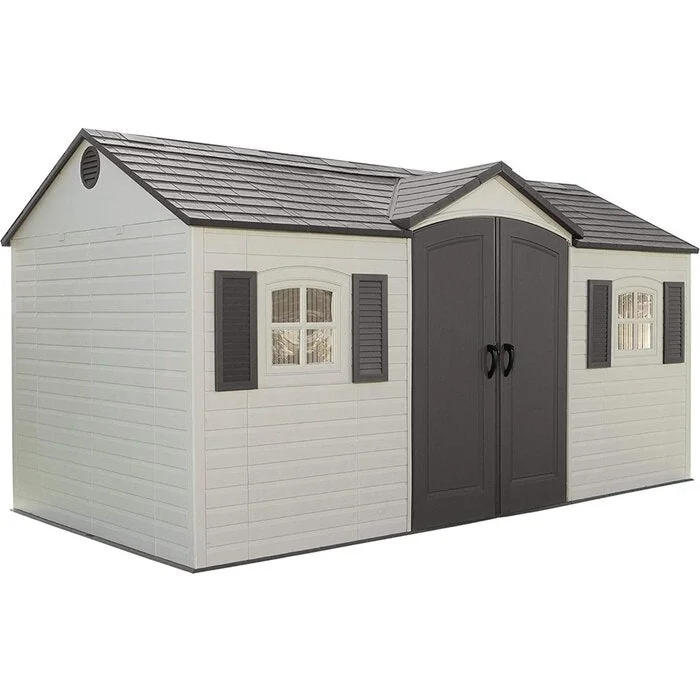Lifetime 15 x 8 ft. Outdoor Garden Shed