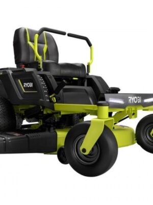RYOBI 42 in. 100 Ah Battery Electric Riding Zero Turn Mower