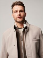 Steven Leather Blazer