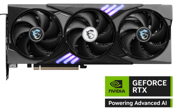MSI GeForce RTX 5060 Ti 16G GAMING TRIO OC Graphics Card, 16GB GDDR7, DPx3, HDMIx1, DLSS 4
