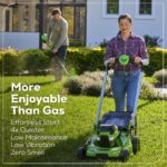 Greenworks 60V 21″ Self Propelled Lawn Mower with (1) 8.0 Ah Battery & Rapid Charger 2546402