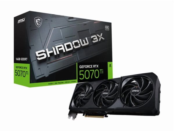 MSI GeForce RTX 5070 Ti 16G SHADOW 3X Shoesocean