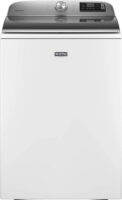 Maytag 5.3 Cu. Ft. High Efficiency Smart Top Load Washer with Extra Power Button – White 1