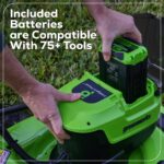 Greenworks 60V 21″ Self Propelled Lawn Mower with (1) 8.0 Ah Battery & Rapid Charger 2546402