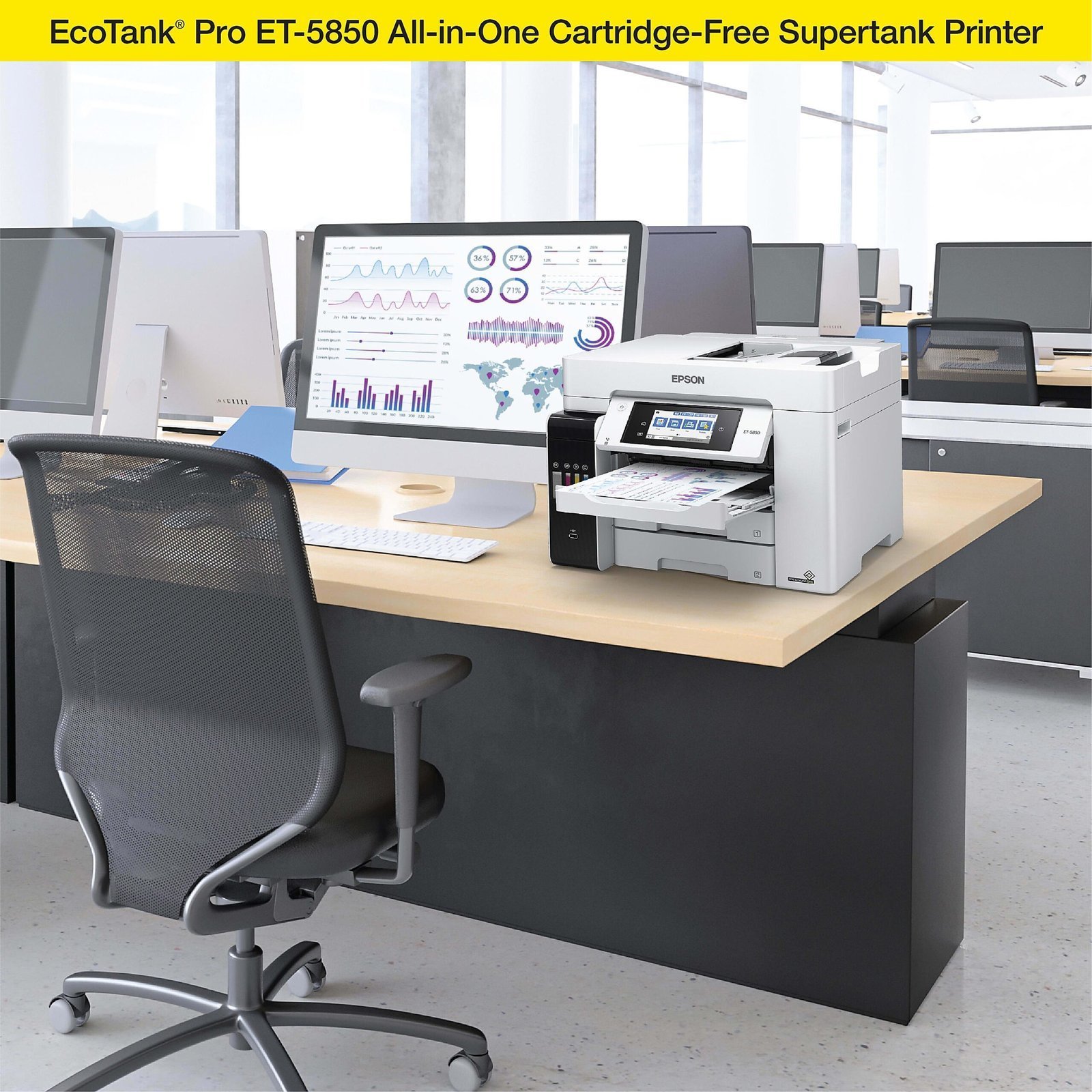 Epson EcoTank Pro ET-5850 Color Laser
