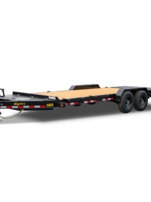 Big Tex Heavy Duty Tandem Axle Seamless I-Beam Equipment Trailer | 14EH