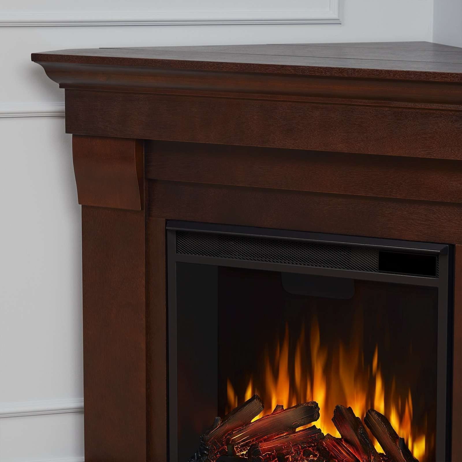 Real Flame Chateau Corner Electric Fireplace