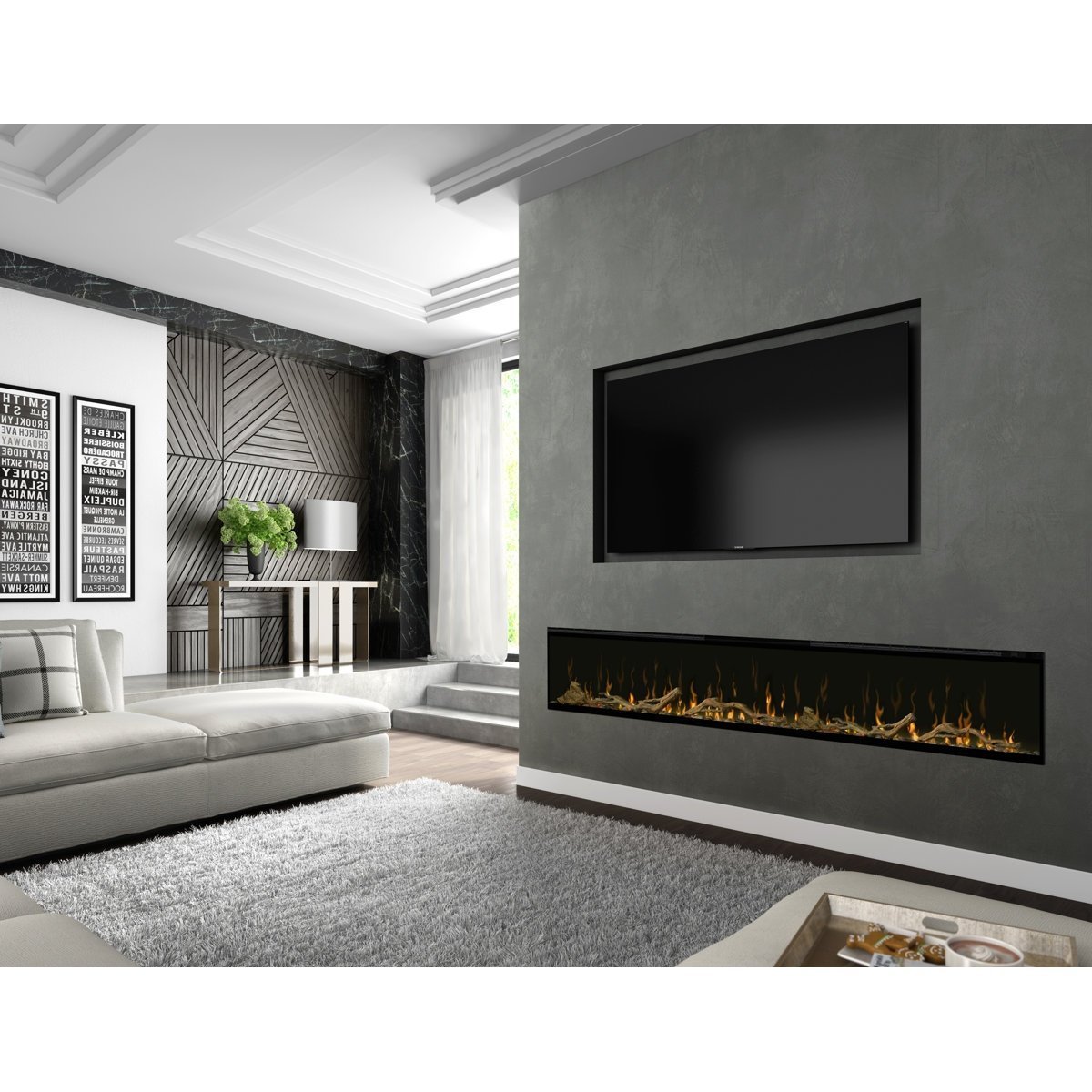 Dimplex IgniteXL 60-Inch Built-in Linear Electric Fireplace