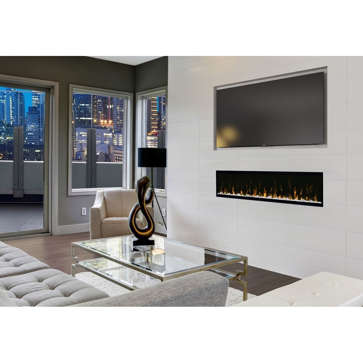 Dimplex IgniteXL 60-Inch Built-in Linear Electric Fireplace