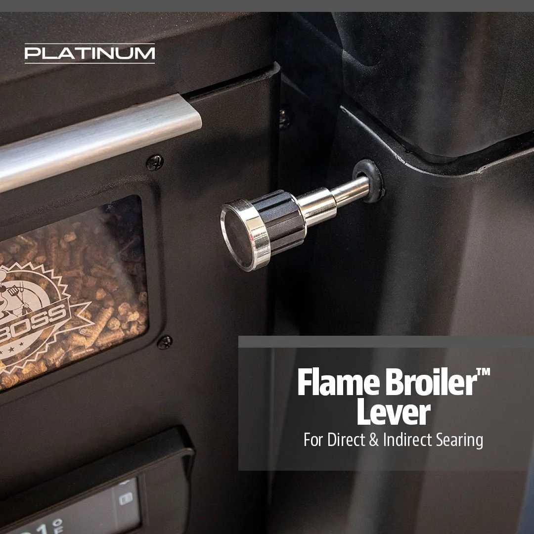 Pit Boss Platinum 1250 Connected Wood Pellet Grill
