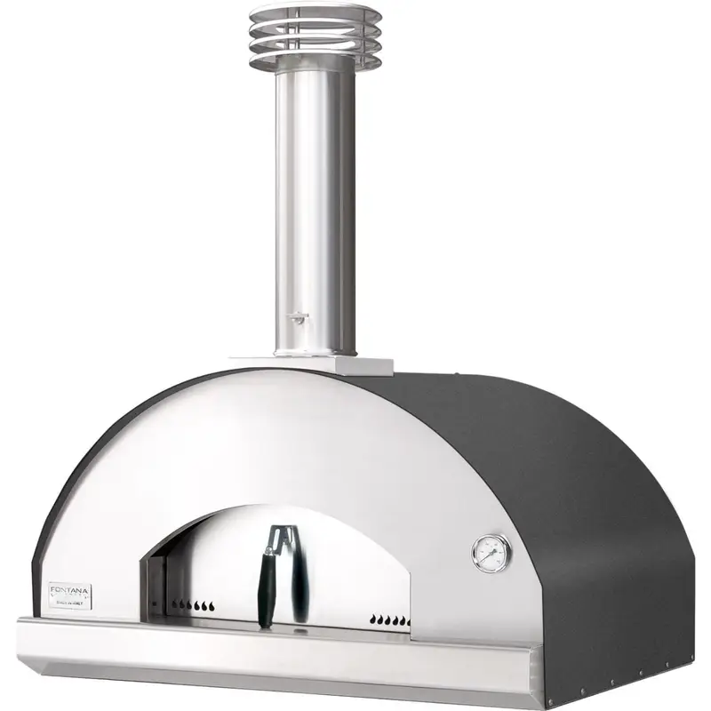 Fontana Forni Mangiafuoco Wood-Fired Pizza Oven – Anthracite – FTMF-A
