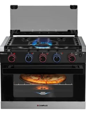 CAMPLUX 2-in-1 RV Propane Oven Stove